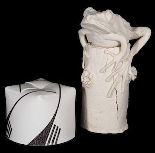 CERAMICS BY ARTISTS JOSE SIERRA AND FRANK FLEMING
