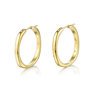 Tiffany & Co. 18K Gold Hoop Earrings