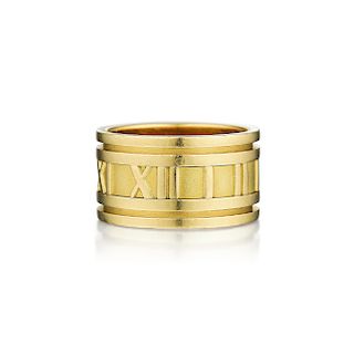 Tiffany & Co. Atlas 18K Gold Ring