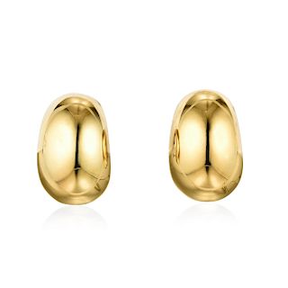 Tiffany & Co. 18K Gold Earclips