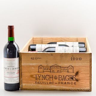 Chateau Lynch Bages 1990, 10 bottles