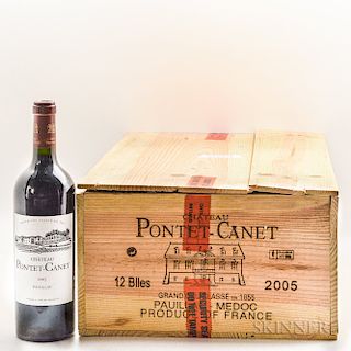 Chateau Pontet Canet 2005, 11 bottles