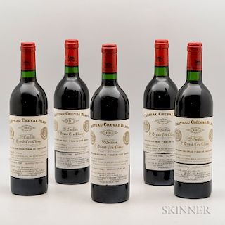 Chateau Cheval Blanc 1983, 5 bottles
