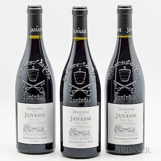 Domaine de la Janasse Chateauneuf du Pape Vieilles Vignes 2009, 3 bottles
