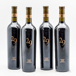 Vineyard 29 Estate 2006, 4 bottles