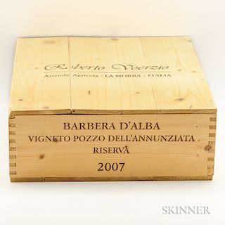 Voerzio Barbera d'Alba Riserva Vigneto Pozzo dell'Annunziata 2007, 3 magnums (owc)