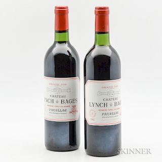 Chateau Lynch Bages 1982, 2 bottles