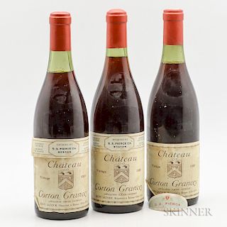 Louis Latour Corton Grancey 1969, 3 bottles