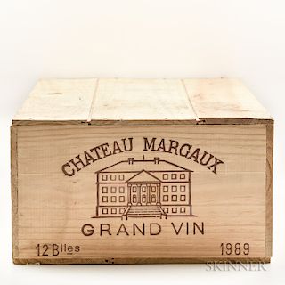 Chateau Margaux 1989, 12 bottles (owc)