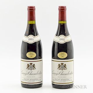 Rossignol Gevrey Chambertin Vieilles Vignes 1995, 2 bottles