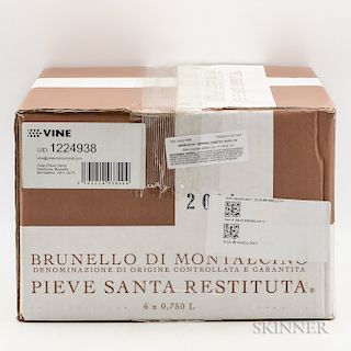 Pieve Santa Restituta (Gaja) Brunello di Montalcino 2011, 6 bottles (oc)