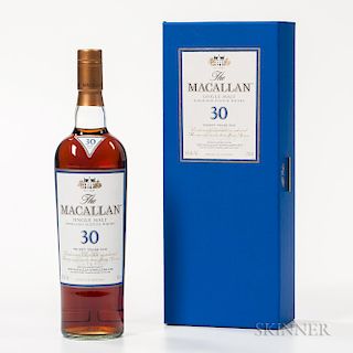 Macallan 30 Years Old, 1 750ml bottle (oc)
