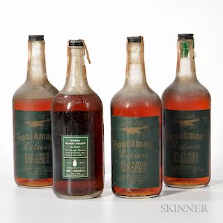 Boardman's DeLuxe 4 Years Old, 4 quart bottles