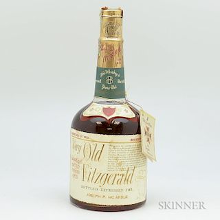 Very Old Fitzgerald 8 Years Old 1956, 1 4/5 quart bottle