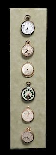 A COLLECTION OF DRESS POCKET WATCHES CIRCA 1920s