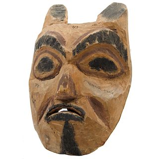 Tlingit Carved Wood Mask