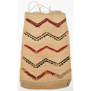 Large Nez Perce Corn Husk Flat Bag, Collected by Gustav (Gus) Sigel (1837-1923)