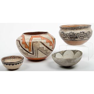 A Collection of Pueblo Pottery