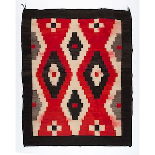 Navajo Ganado Weaving / Rug, Collected by Gustav (Gus) Sigel (1837-1923)