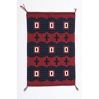 Darlene Yazzi (Dine, 20th century) Navajo Ganado Red Weaving / Rug