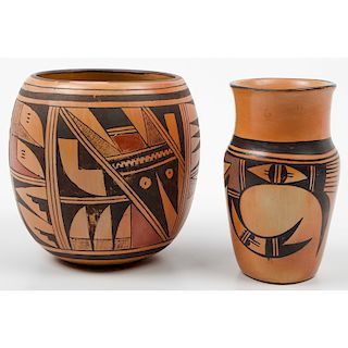 Hopi Pottery Vases