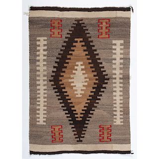 Navajo Regional Weaving / Rug, Collected by Gustav (Gus) Sigel (1837-1923)