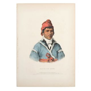 McKenney and Hall Hand-colored Lithographs