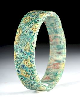 Roman Mosaic Glass Bracelet - Extremely Rare!