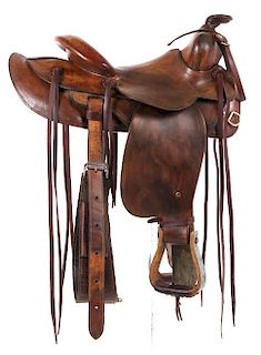Pat Connolly Billings, MT Western Style Saddle