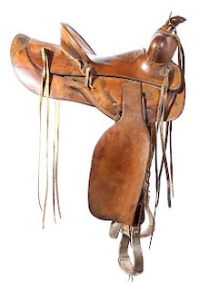 Jack Connolly & Bros Transitional Saddle c.1928-29