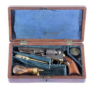 Cased Colt 1849 .31Cal Pocket Percussion Revolver