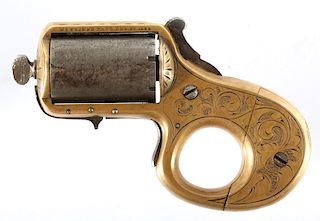 J. Reid .22 Cal Combination Knuckleduster Revolver