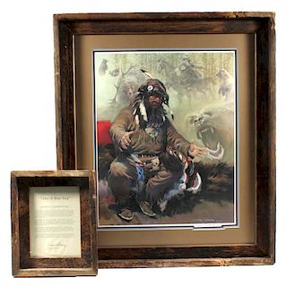 G Carter-Tales of a Bear Step Signed Print 317/850