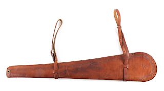 George Lawrence Tooled Leather Rifle Scabbard