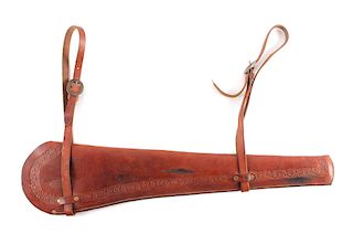 Miles City Saddlery Leather Rifle Scabbard