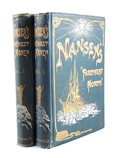 Farthest North by Fridtjof Nansen 1st Edition 1898