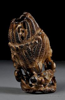 Hardstone Carving of Buddha's Hand