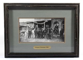 Pioneer, Montana Original Photograph Circa 1900