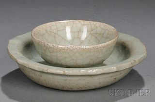 Two Song-style Celadon Items