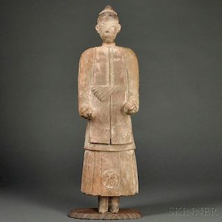 Pottery Figure of a Man