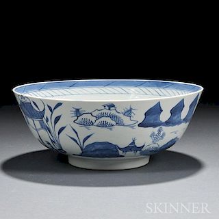 Export Blue and White Bowl