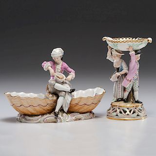Meissen Porcelain Sweetmeat Dishes