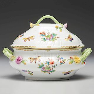 Herend Porcelain Tureen, Queen Victoria