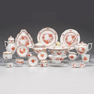 Herend Porcelain, Indian Basket & Chinese Bouquet 