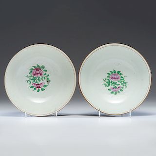 Chinese Export Porcelain Punch Bowls