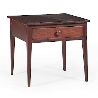 Hepplewhite One Drawer Low Table