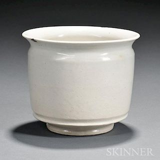 White-glazed Porcelain Water Pot