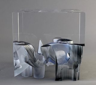 Steven Weinberg, American 1954, Bizarre Glass Cube