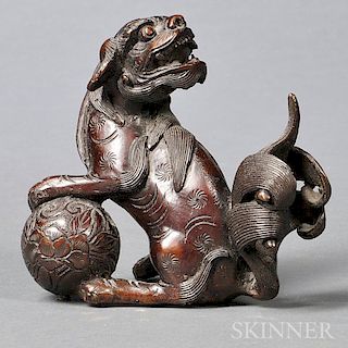 Bronze Figure of a Lion