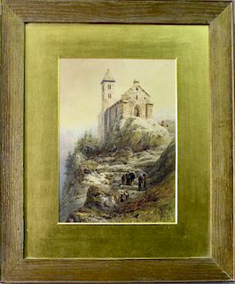 Arthur Croft, 1828-1902, Watercolor